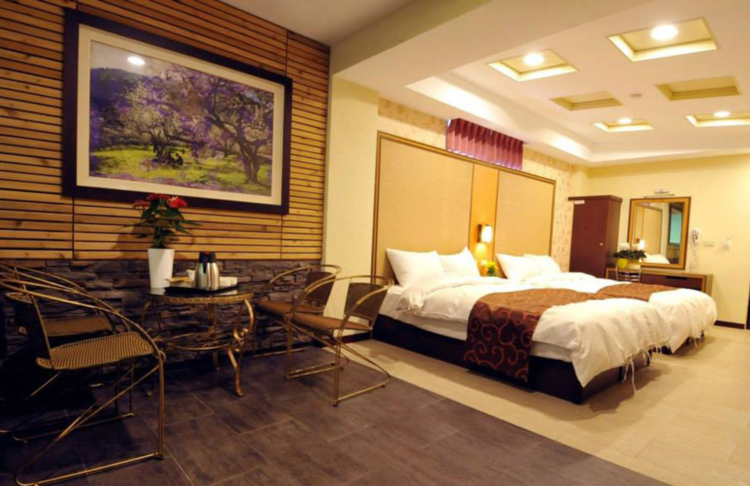 湯屋四人房(2大床)